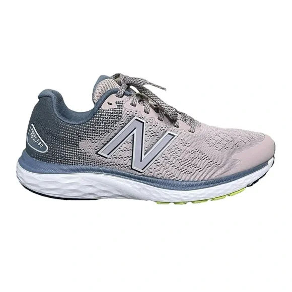 New Balance Fresh Foam 680 V7 Light Brown/Gray Women's Running Shoes Size 9.5B - Picture 1 of 16